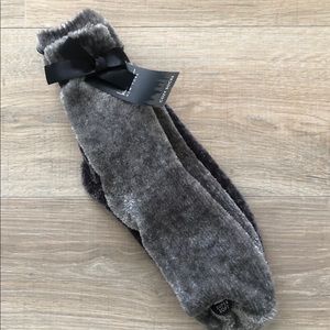 Nicole Miller Fuzzy Socks 2 Pack